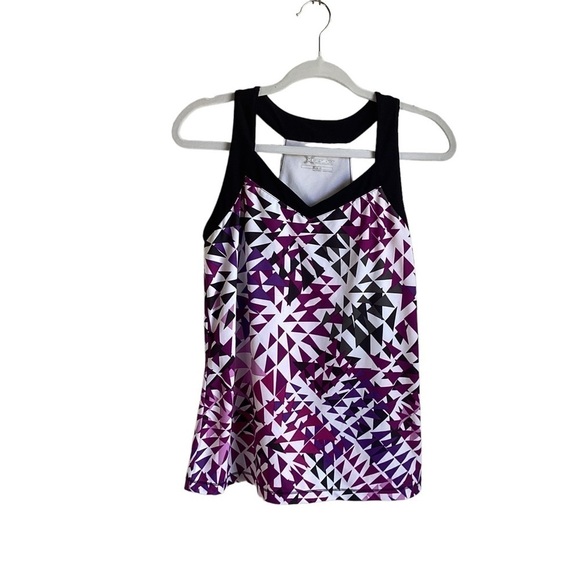 Xersion Tops - Xersion Performance Gear Women’s Multicolored Exercise Top.  Size L